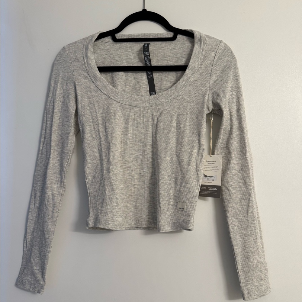 Women's Vuori Long Sleeve Pose Scoop Tee - Picture 2 of 4